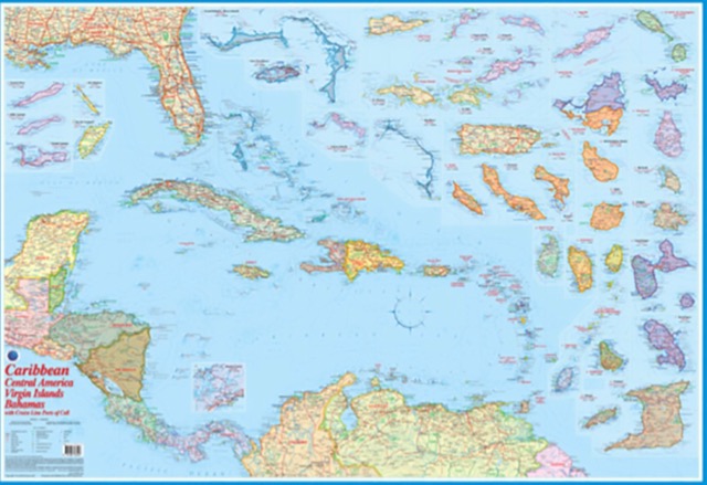 カリブ海地域 全体地図の把握 Gl Caribbean